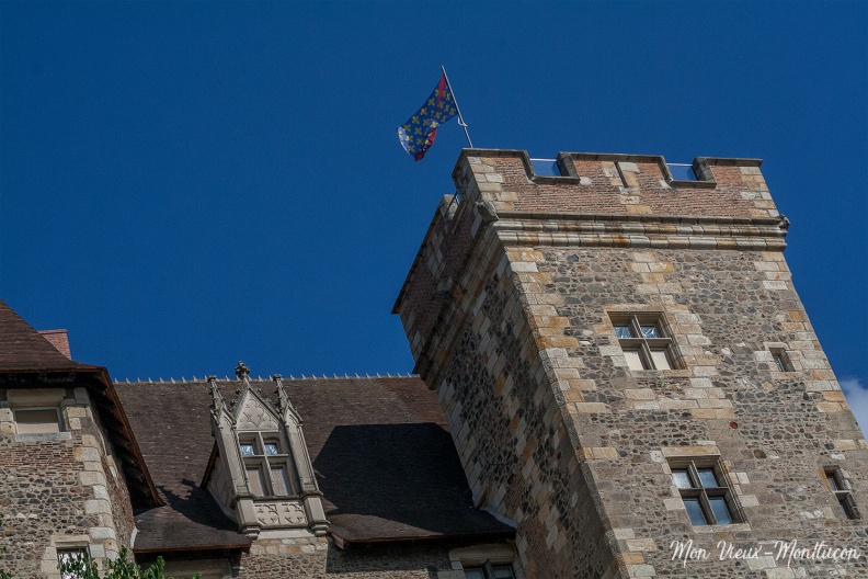 Château des ducs de Bourbon : le donjon vu de la place Piquand 0003_vieux-chateau_donjon_vue-piquand.jpg