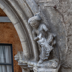 Statue de la fenêtre