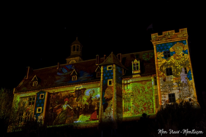 Lumières sur le Bourbonnais : l'histoire des Bourbon, Louis II sur le donjon _MG_4228.jpg