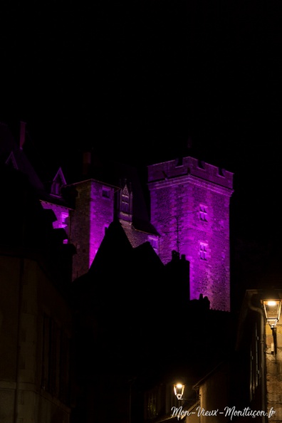 Château des ducs de Bourbon aux couleurs d'Octobre Rose, campagne de sensibilisation au dépistage du cancer du sein 0273_vieux-chateau_octobre-rose-02.jpg