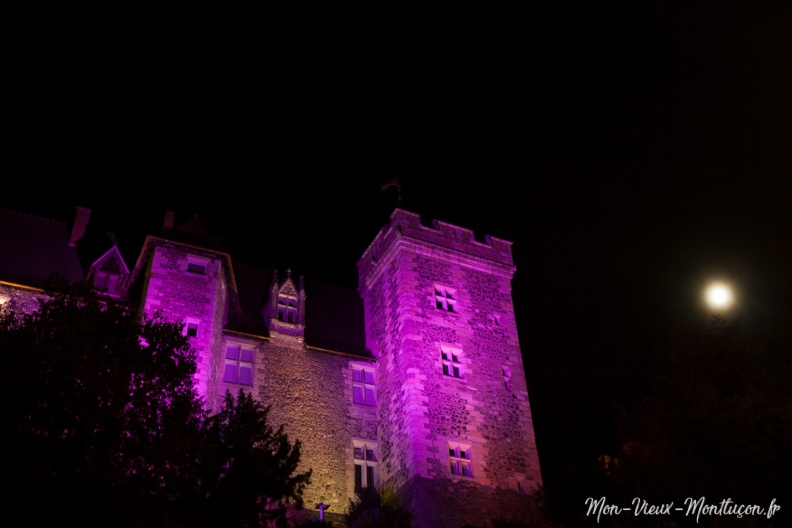 Château des ducs de Bourbon aux couleurs d'Octobre Rose, campagne de sensibilisation au dépistage du cancer du sein 0273_vieux-chateau_octobre-rose-06.jpg