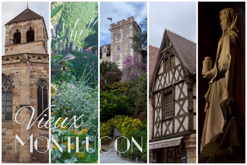 Le Vieux Montluçon en 5 clichés : l'église Notre-Dame, le jardin Wilson, le château des ducs de Bourbons, le quartier Saint-Pierre et ses pans de bois , sainte Madeleine exposée à l'église Saint-Pierre 0285_vieux-montlucon.jpg