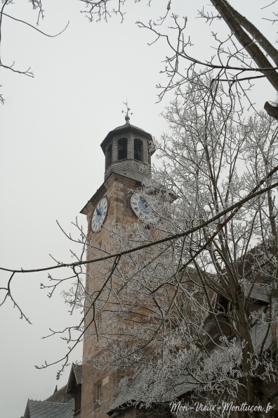 Château des ducs de Bourbon : la Tour de l'Horloge sous le froid 0308_vieux-chateau_tour-horloge_neige.jpg